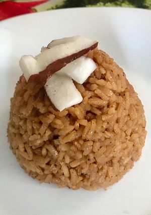 Una foto de Arroz con coco Titoté