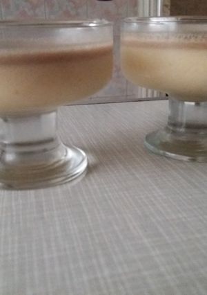 عکسی از دستور دسر شیرموزی