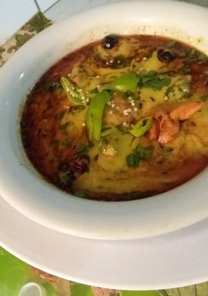 A picture of Coconut Curry.