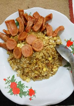 Foto resep Nasi goreng sosis