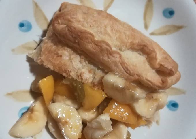 Come a Fai Qualsiasi notte della settimana Strudel di mele con pasta sfoglia