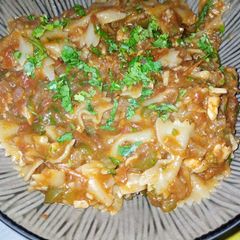 A picture of Pepper Chicken Pasta.