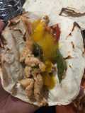 Chicken Fajitas with Mango Habanero Sauce