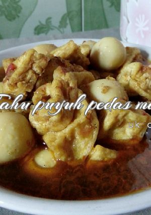 Foto resep Tahu Puyuh Pedas Manis