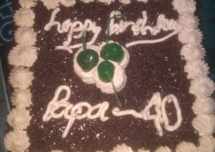 Bagaimana Membuat Black forest yang Lezat Sekali