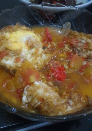 Foto resep Telur ceplok sambal goreng