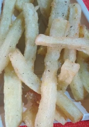 A picture of French fries.