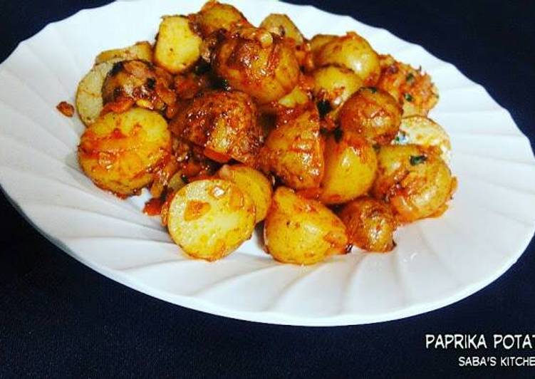 Recipe of Speedy Paprika Potatoes