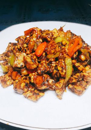 Foto resep Tempe black pepper
