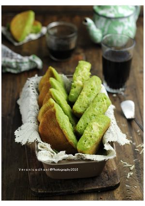 Foto resep Pukis pandan keju