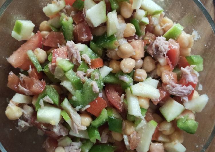 Ensalada de garbanzos