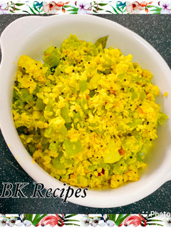 புடலங்காய் பாசிப்பருப்பு பொரியல்(Pudalankaai paasiparuppu poriyal recipe in tamil) செய்முறை முக்கிய புகைப்படம்
