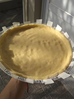 Una foto de Masa de tarta dulce sin TACC. No se rompe!!!