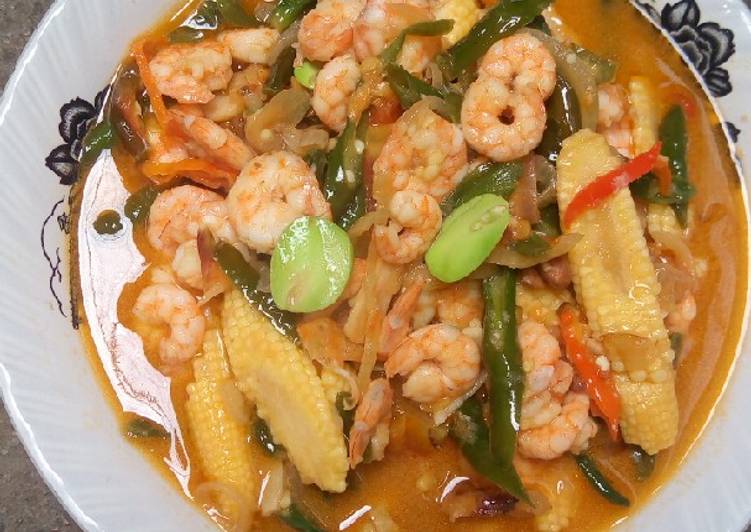 Langkah Mudah untuk Membuat Tauco udang cabe hijau Anti Gagal