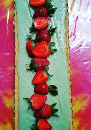 Foto resep Tart Puding Pandan
