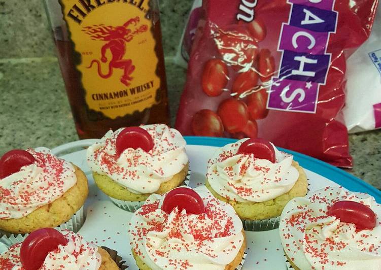 Step-by-Step Guide to Prepare Speedy Fireball whiskey cupcakes