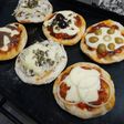 Pizzetas en "plancheta"