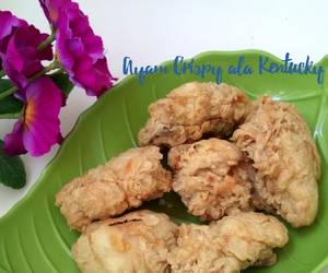 Resep Populer Ayam Crispy ala Kentucky Paling Enak
