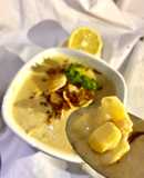 شوربه الروبيان بالكريمه 🍤