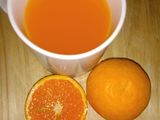 น้ำส้มคั้นแช่เย็น (Chilled Orange Juice)