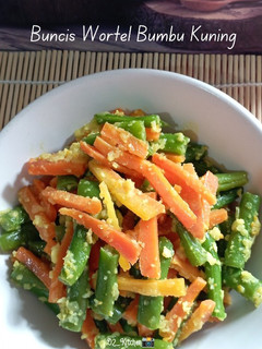 Foto resep #849 Buncis Wortel Bumbu Kuning