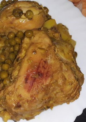 صورة لوصفة جلبانة بالدجاج