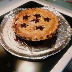 BlackBerry pie A picture of BlackBerry pie.