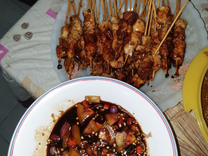 Ini dia! Bagaimana cara membuat Sate Ayam bumbu kecap yang nagih banget