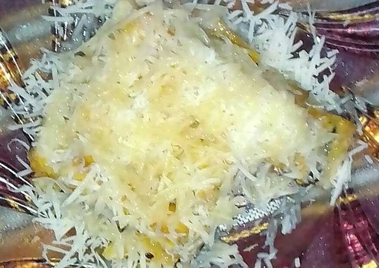 Resep Pisang panggang susu keju Anti Gagal