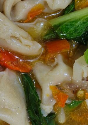 Foto resep Pangsit Rebus Pedas