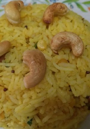 A picture of Lemon Rice.