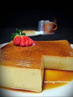 Una foto de 🍮Flan de café🍮