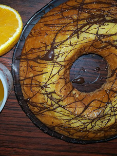 Una foto de Budín húmedo de naranja