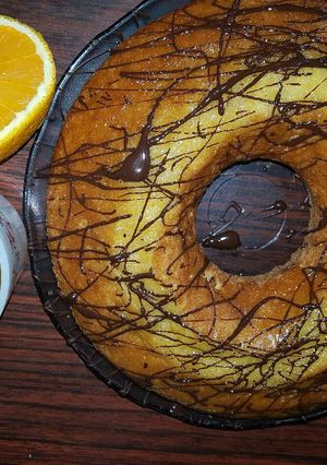 Una foto de Budín húmedo de naranja