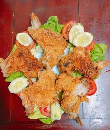 cánh gà tẩm bột chiên