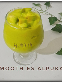 Foto resep Smoothies Alpukat