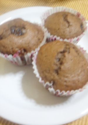 Una foto de Mantecados de chocolate