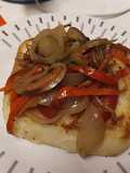 Bruschetta al sartén
