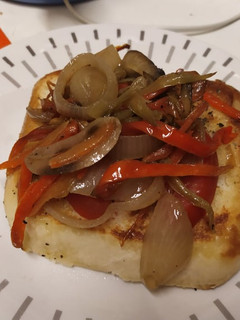 Una foto de Bruschetta al sartén