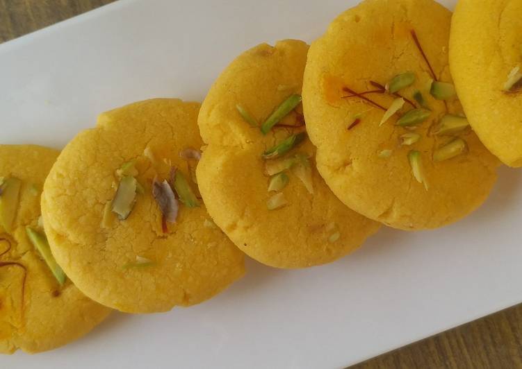 How to Make Homemade Kesar pista cookies