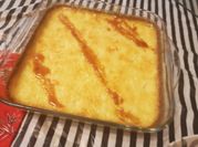 A picture of vanilla custard pudding