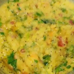 A picture of Vegetable upma.