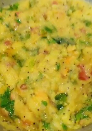 A picture of Vegetable upma.