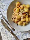 Gnocchi in Champignon-Rahm-Sauce