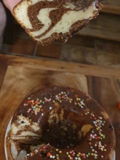 Una foto de Bizcochos de dos sabores