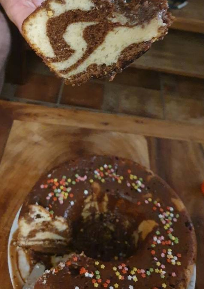 Una foto de Bizcochos de dos sabores