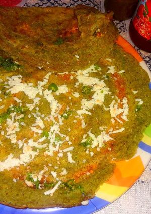 A picture of Paneer Pesarpattu.