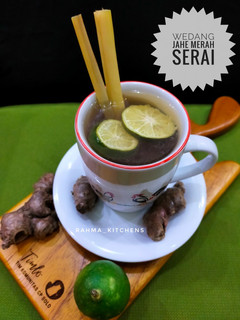 Foto resep Wedang Jahe Merah Serai