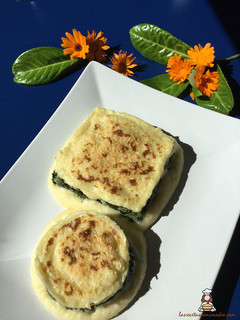 Una foto de Pastel de acelgas