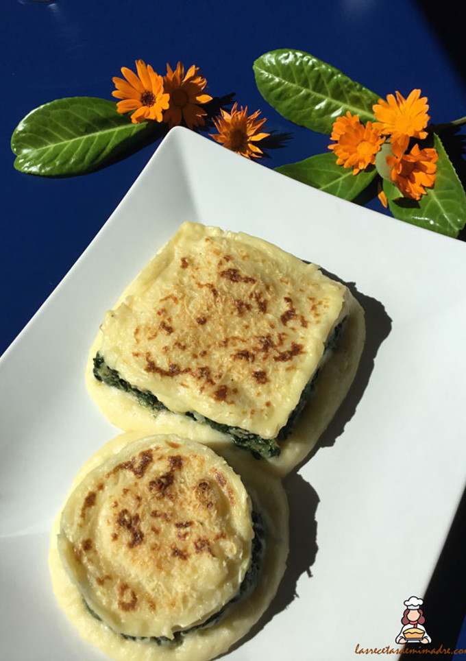 Una foto de Pastel de acelgas